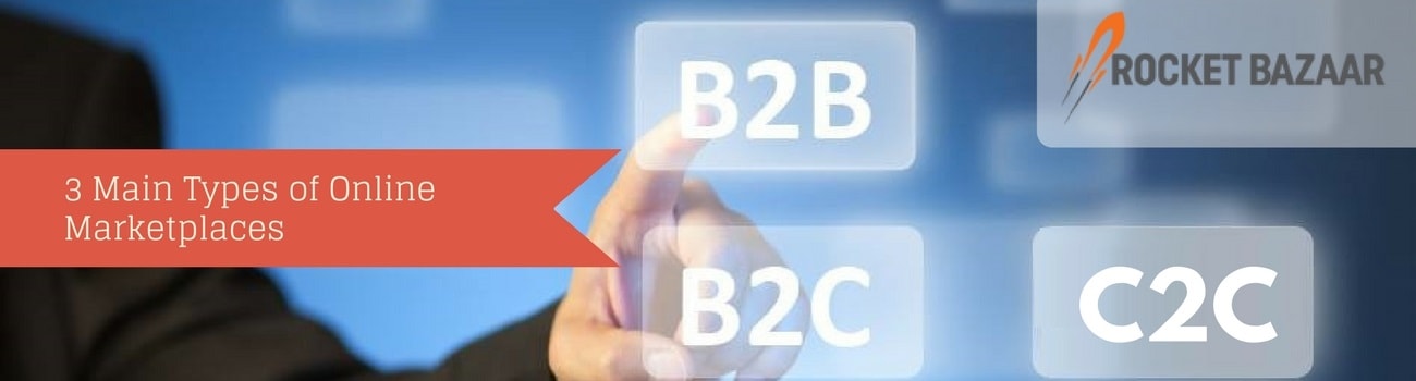 3 Main Types of Online Marketplaces and Business Models (B2B, B2C, and C2C)
