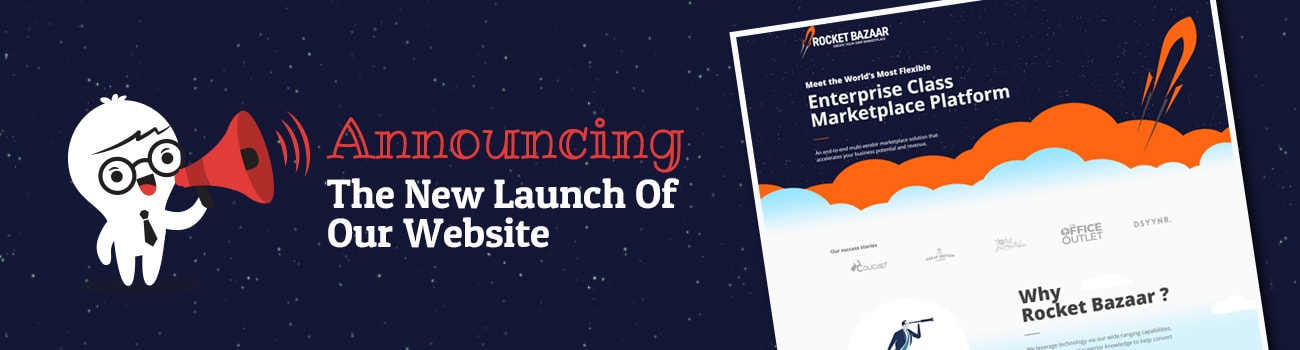 Announcing The New Launch Of RocketBazaar Website